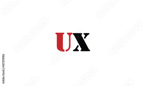 UX,XU,U,X,X,U abstract, letters, logo, monogram, style, symbols, ambitions, icons, 
