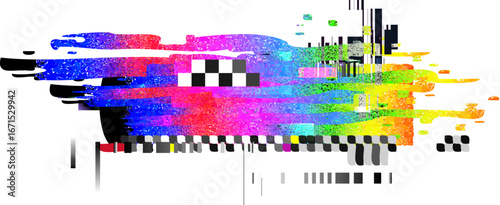 Pixel Glitch Distortion