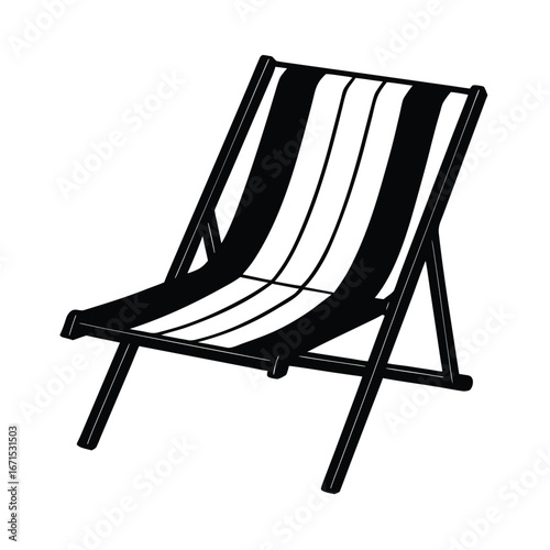 Bamboo Beach Chair with Pastel Cushions