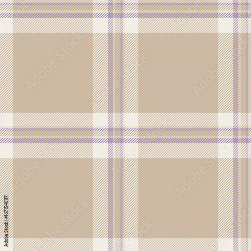 Dining room tartan plaid seamless, multi texture pattern fabric. Nyc check textile background vector in pastel and light colors.