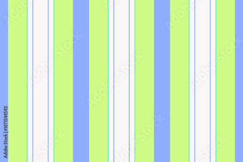Vibrant, eyecatching abstract pattern of alternating vertical stripes in pastel blue, light green, and white. Useful for backgrounds, textiles, and creative projects.