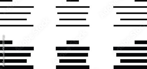 Align line icon set with solid and outline vector style. Collection of paragraph alignment, left, right, center, justify, and text formatting symbols for typography, UI, UX, apps, web and document des