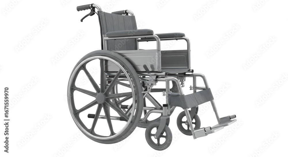 Fototapeta premium Isolated Wheelchair