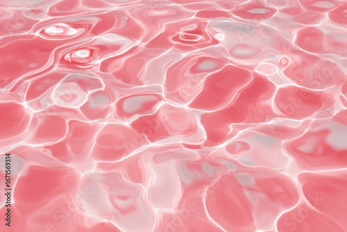 Pink Water Ripples