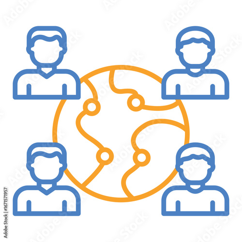 Outsourcing Icon