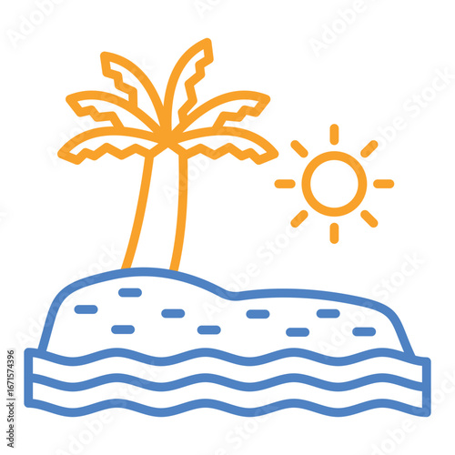 Desert Island Icon
