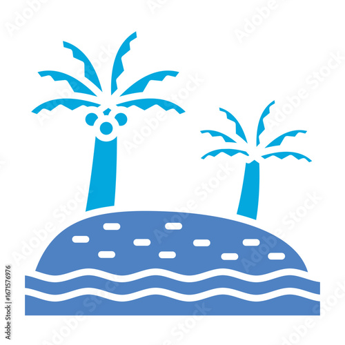 Desert island Icon