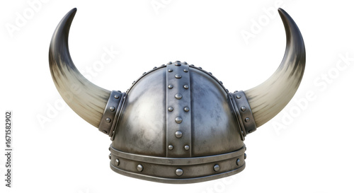 Isolated Viking Helmet