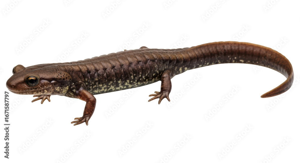 Naklejka premium Isolated Salamander