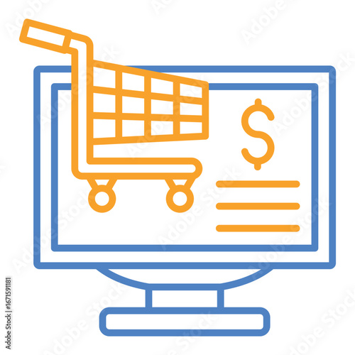 Online shopping Icon