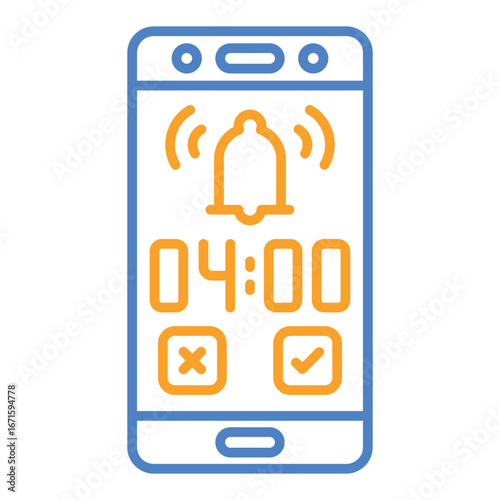 Mobile alarm Icon