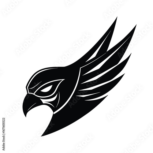 Falcon Inspired Hero Mask Swooping at Sonic Speed