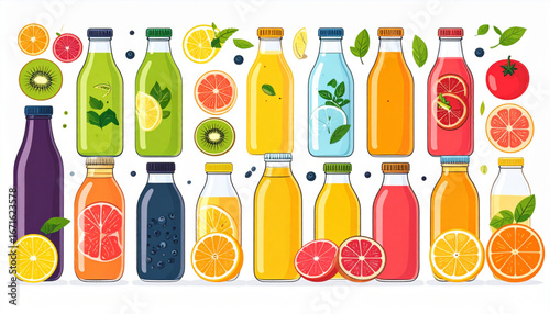 Food & Beverage Vector Prompts