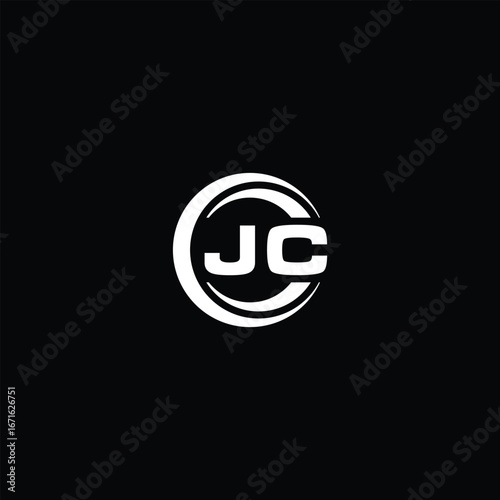 Minimalist vector logo featuring the initials 