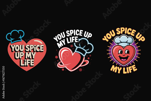 Heart chef cooking inspiration chef hat love