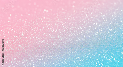 Pink and blue glitter background sparkle effect