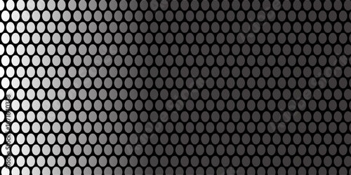 Black and white honey hexagonal cells background. geometric hive hexagonal honeycombs. Vector net dynamic Vector ilustration