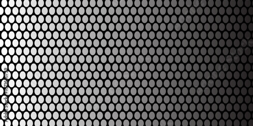 Black and white honey hexagonal cells background. geometric hive hexagonal honeycombs. Vector net dynamic Vector ilustration