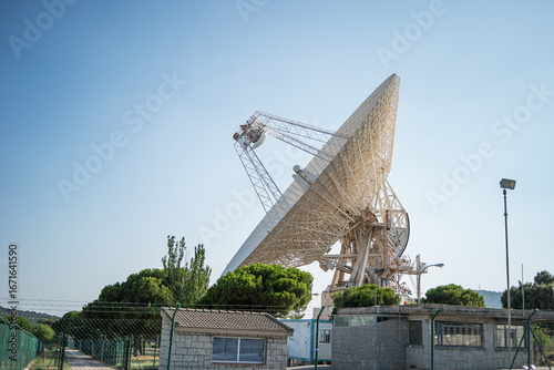 Fototapeta Naklejka Na Ścianę i Meble -  Deep Space Network Antennas in Robledo de Chavela, Spain
