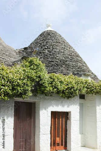 The Old town of Alberobello, Italy