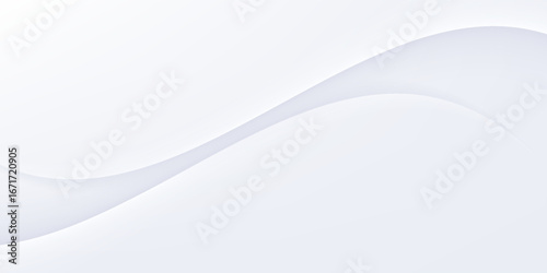 White background with beautiful abstract pattern, banner design