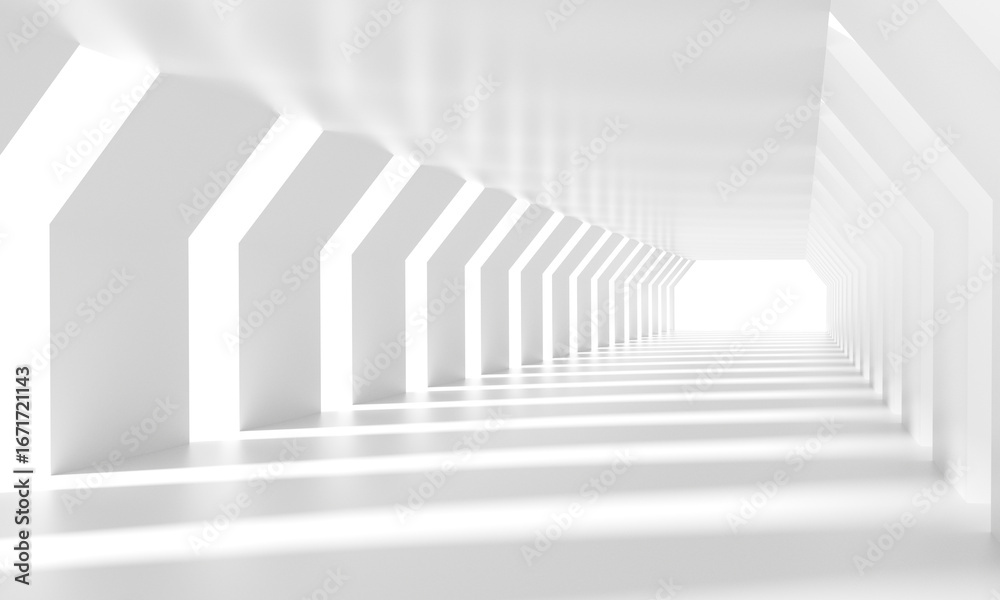 Obraz premium Abstract architecture background 3d render