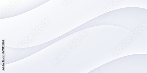 White background with beautiful abstract pattern, banner design