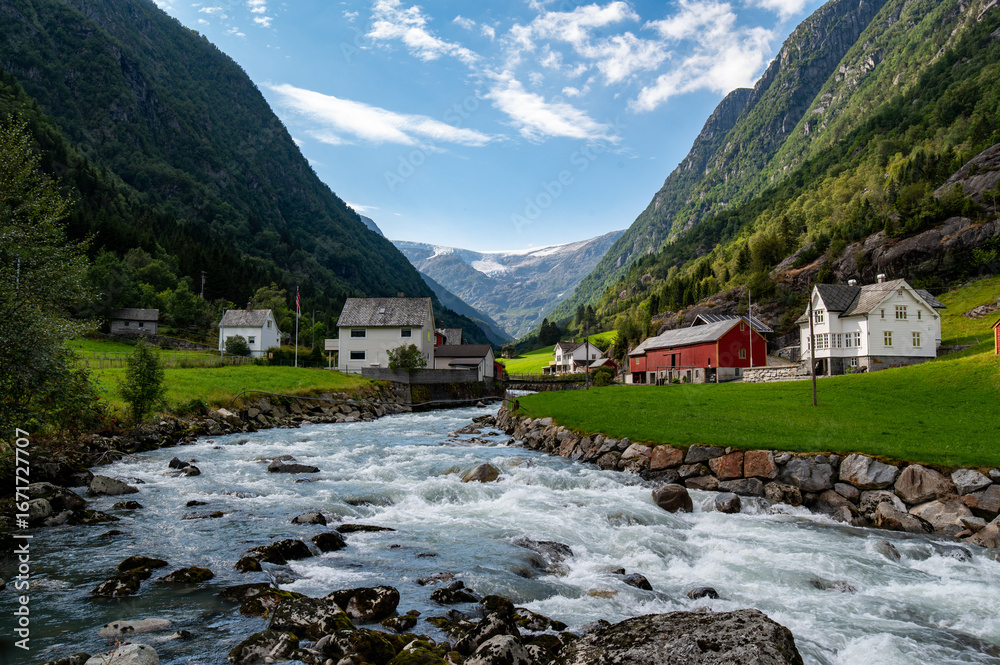 Obraz premium Odda Landscape