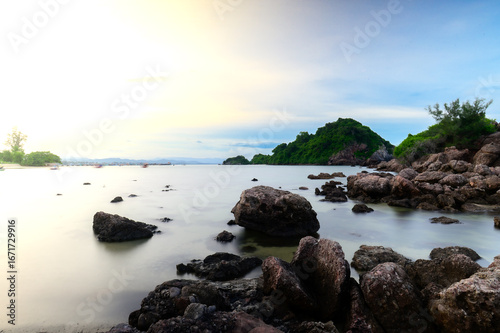 tropical beach in thailand