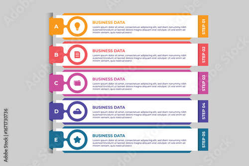 Minimalist Business Infographic Template