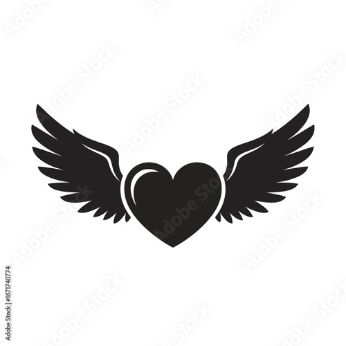 heart with wings