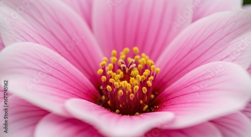 Close-up of a vibrant pink flower