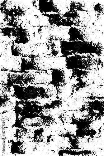 Wallpaper Mural Grunge black and white texture of rough cement wall for urban design Torontodigital.ca