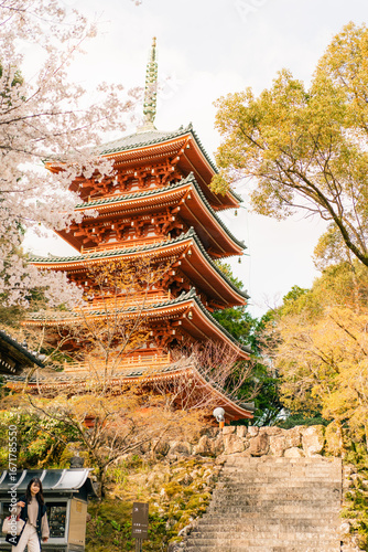  Tokushima, Japan - may 2 2025 No.31 Chikurin Temple on the Shikoku Pilgrimage