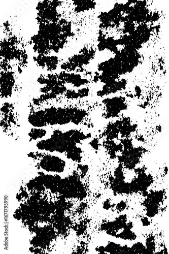 Distressed grunge black and white abstract texture for vintage urban design