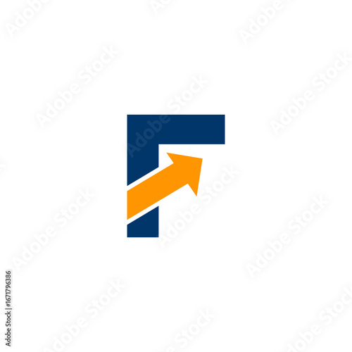 arrow F grow up business logo icon Free Download arrow F grow up business logo icon - GFXLoad