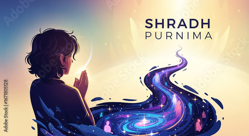 Spiritual concept for Shrad...