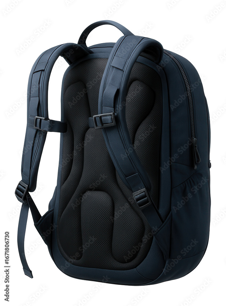 Fototapeta premium Backpack with padded back panel and load lifters