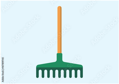 Rake icon, Rake vector