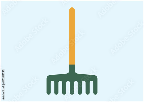 Rake icon, Rake vector