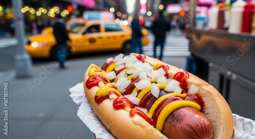 New York City Street Hot Dog.