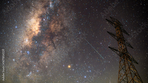 milky way and high volt tower