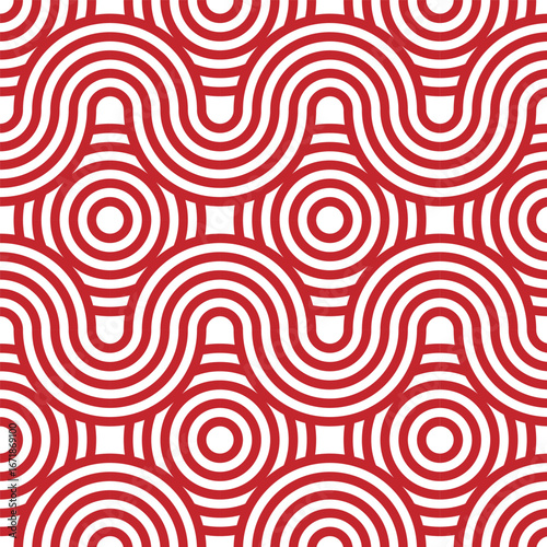 abstract seamless pattern with circles