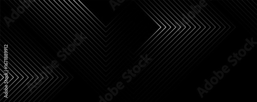 Wallpaper Mural Dark blue background. Modern line stripes curve abstract presentation background. Torontodigital.ca