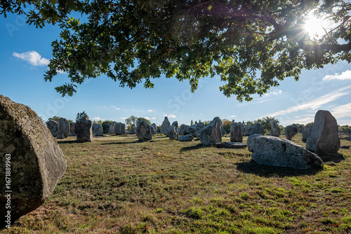 Carnac stones brittany france