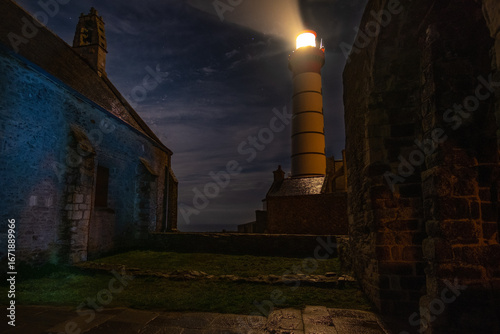 Pointe Saint-Mathieu in Brittany France
