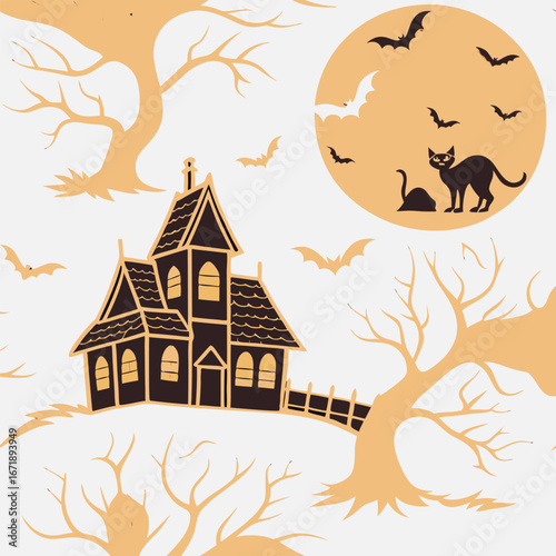 Halloween Fright Night Lettering and Horroor Fest 2025