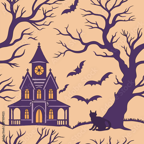 Halloween Fright Night Lettering and Horroor Fest 2025