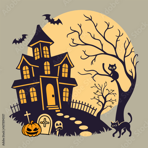 Halloween Fright Night Lettering and Horroor Fest 2025