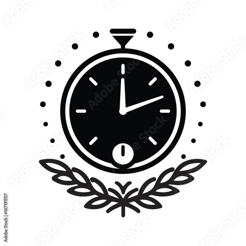 Minimal Business Clock for Time Management